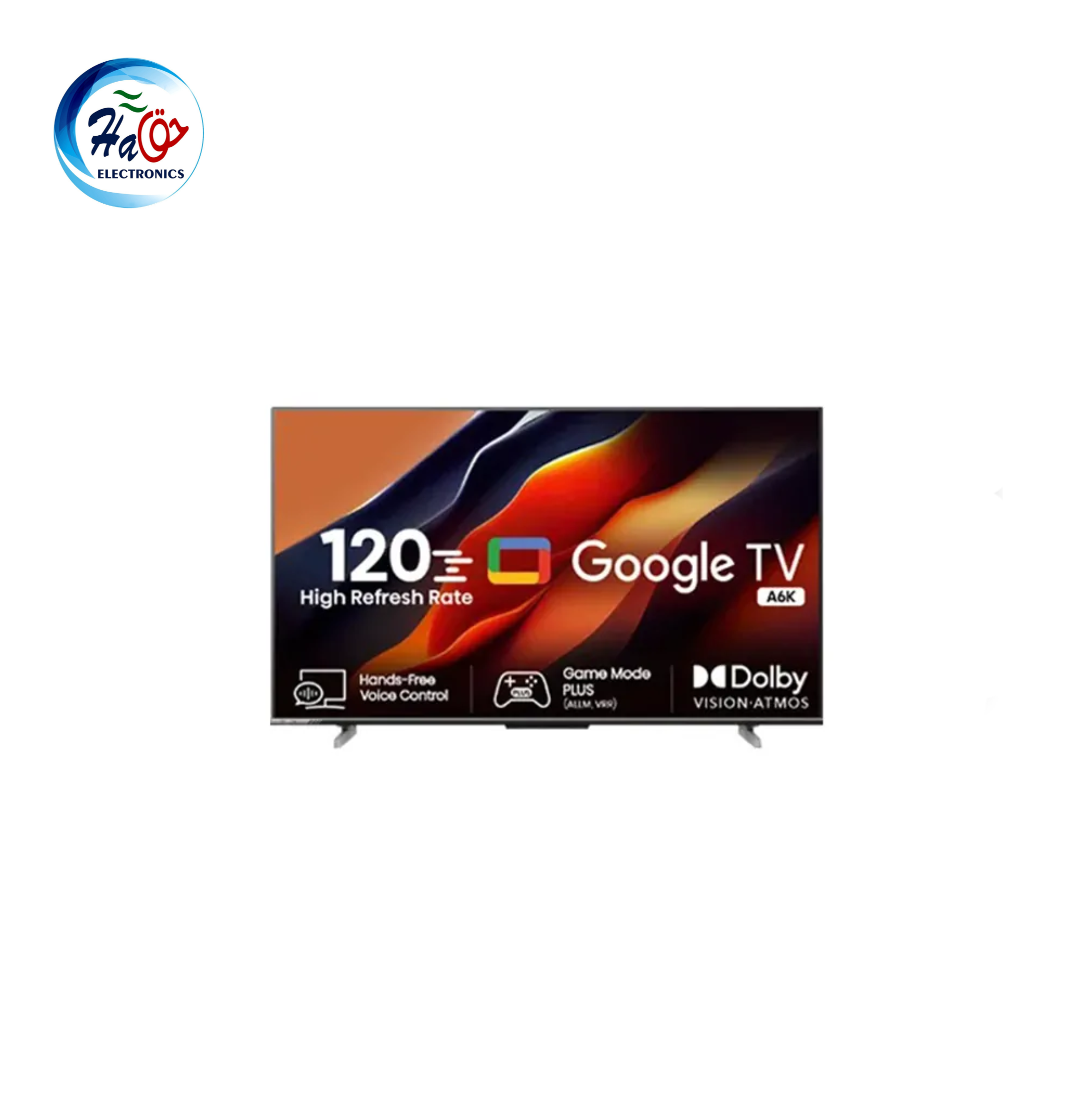 Hisense 75A6N 75 inch 4K UHD smart LED TV ultra large screen slim bezel design