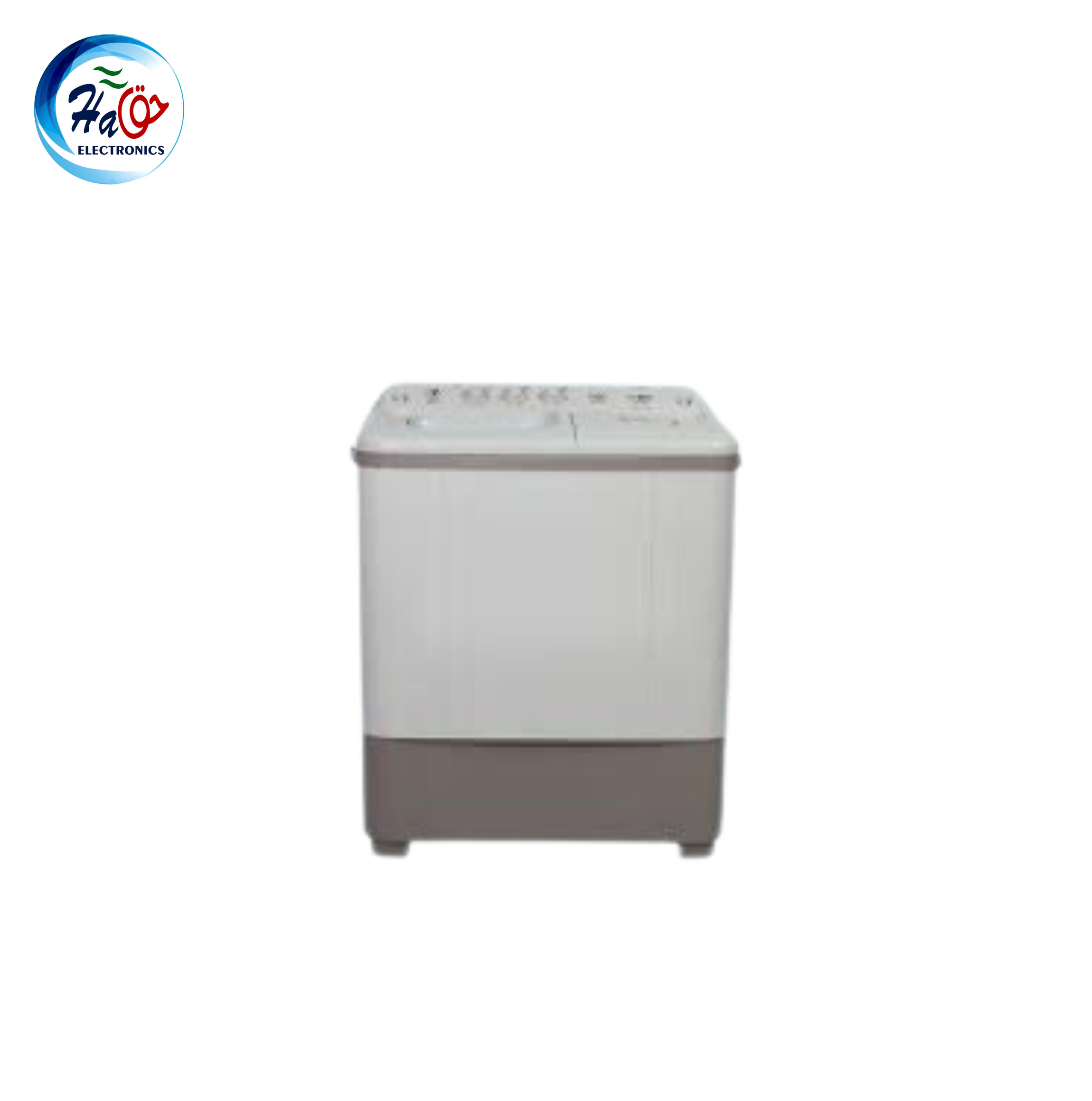 SUPER ASIA WM SA 241 semi automatic twin tub washing machine with double storm pulsator and powerful motor for deep cleaning