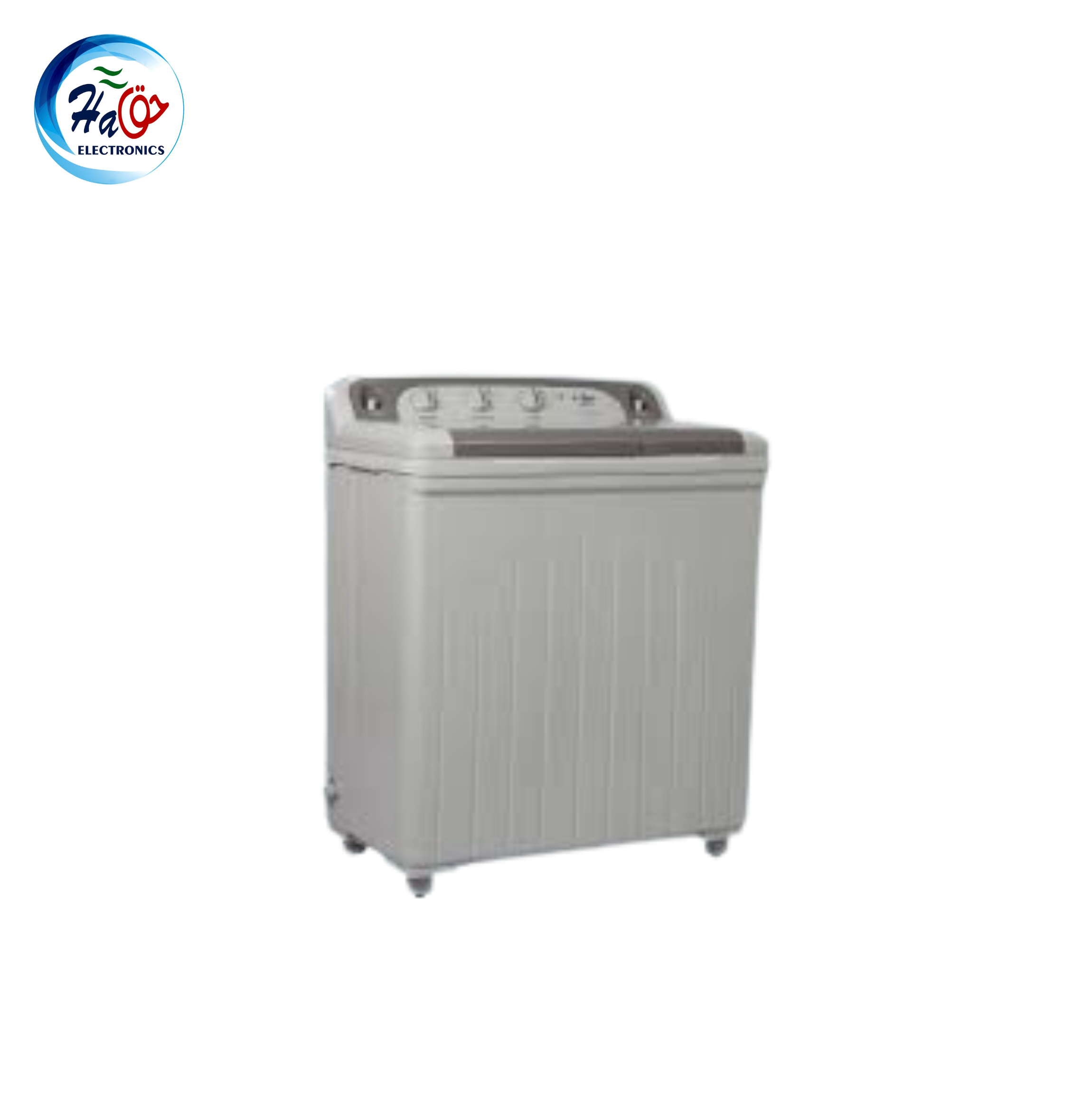 SUPER ASIA WM SA 245 semi automatic twin tub washing machine with powerful motor and double storm pulsator