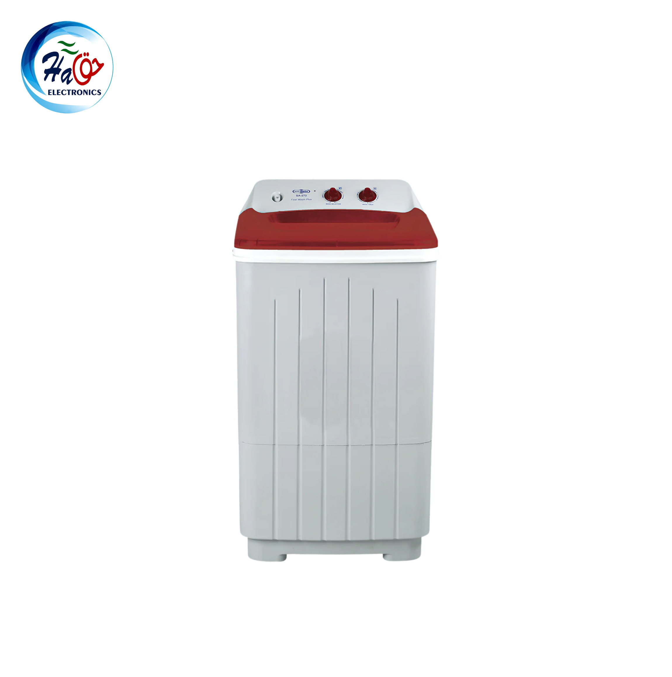 SUPER ASIA WM SA 272 semi automatic twin tub washing machine with double storm pulsator and powerful cleaning performance