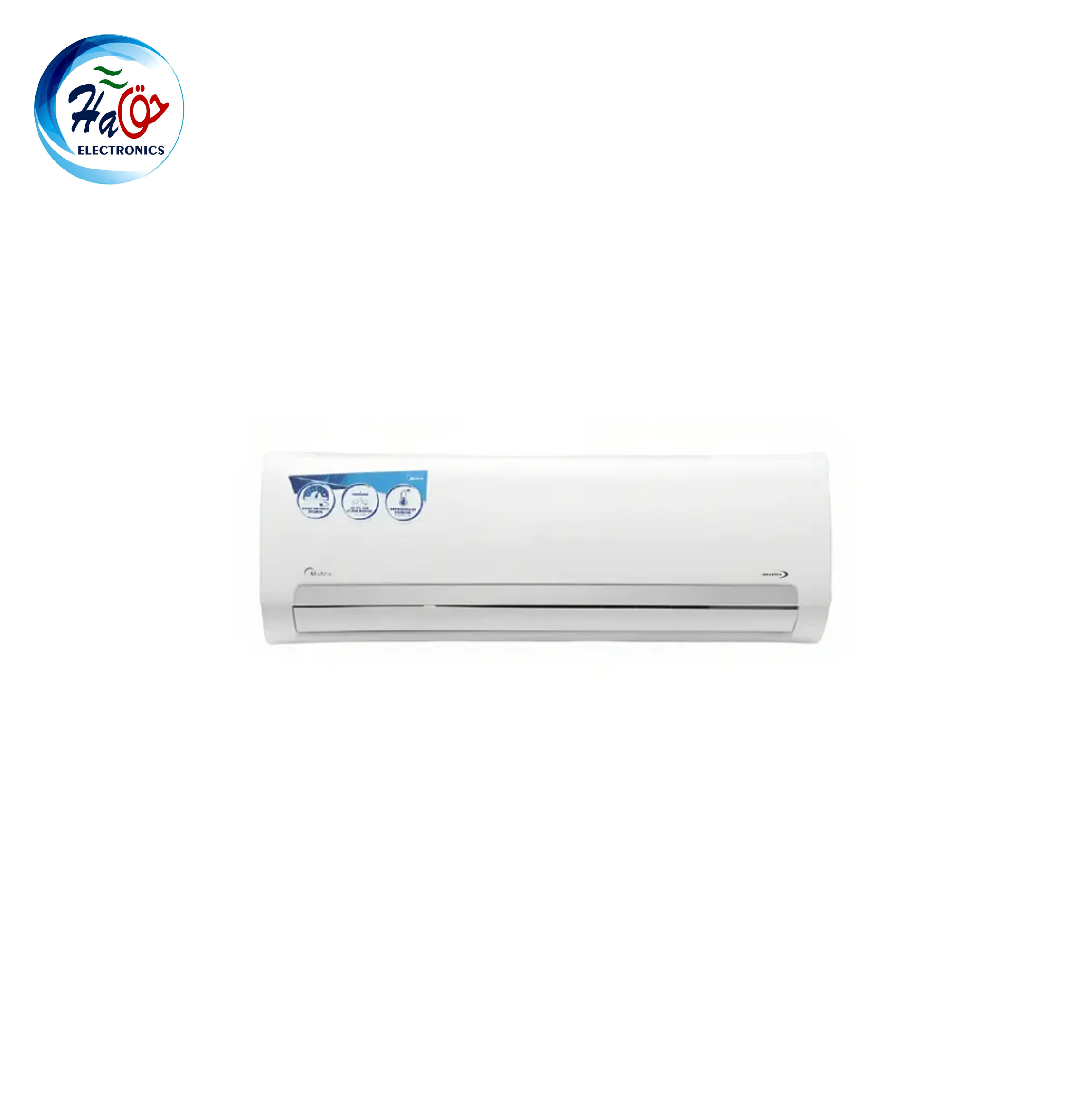 MIDEA SPLIT AC 18HRFN1 inverter split air conditioner with turbo cooling and energy efficient heating and cooling technology