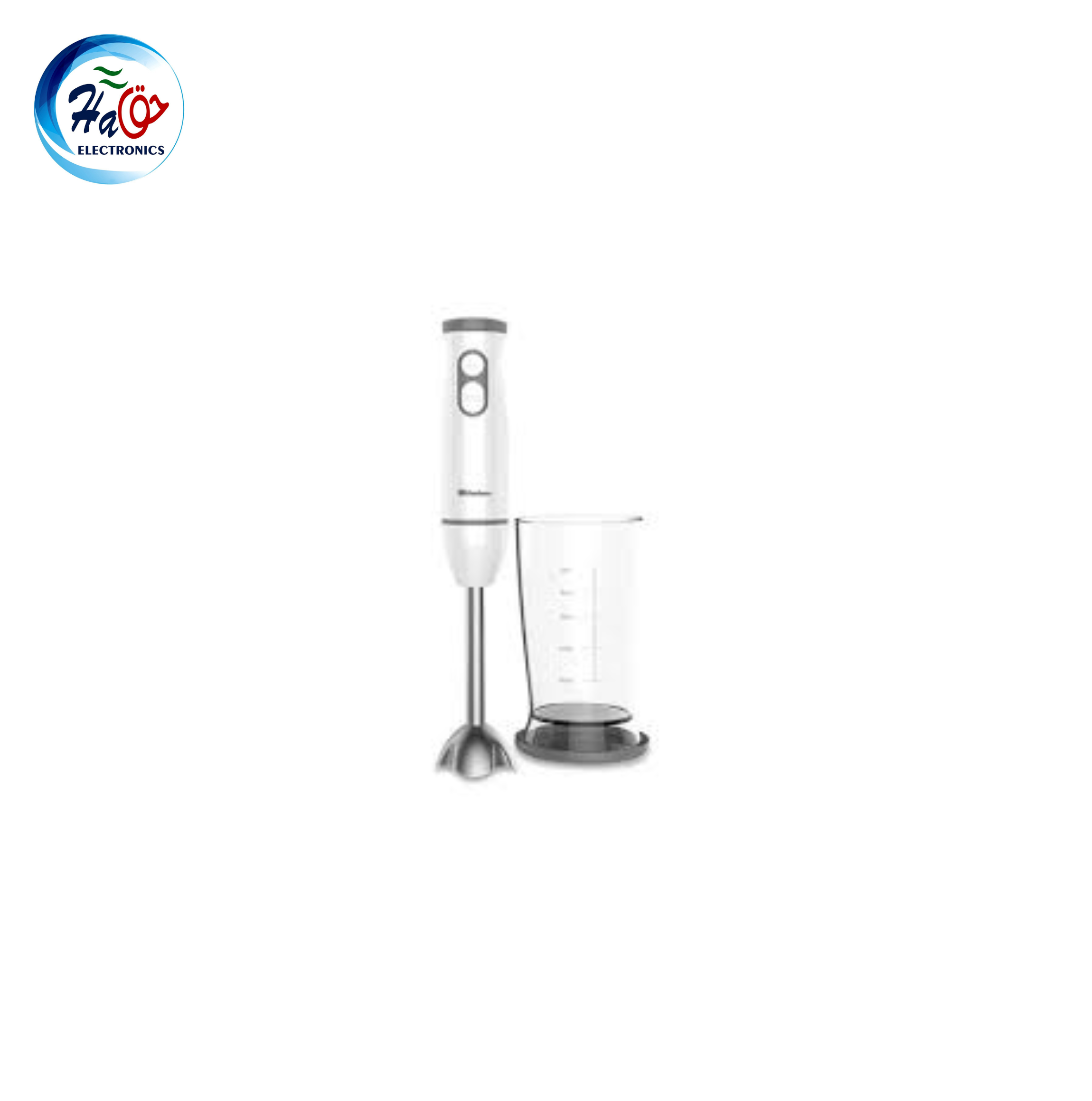 DAWLANCE HAND BLENDER DWHB-475 white hand blender with stainless steel immersion shaft and 500W motor