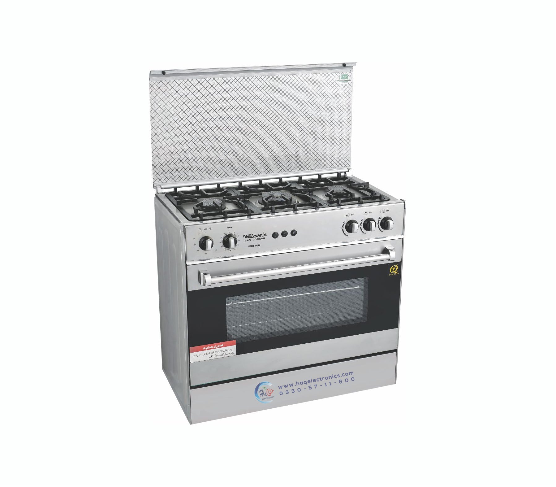 Welcome Cooking Ranges  WC-4500 Model (Prime Series )