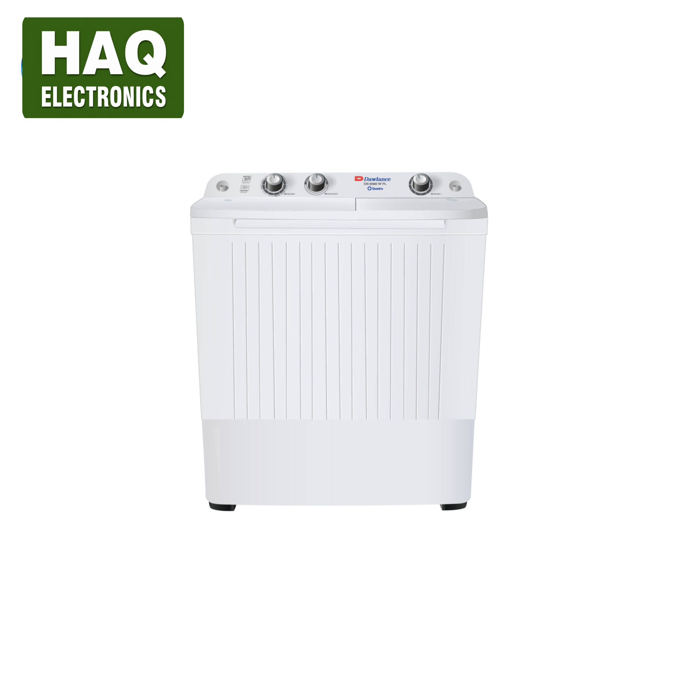 Dawlance DW 6580 W FL Semi Automatic Twin Tub Washing Machine