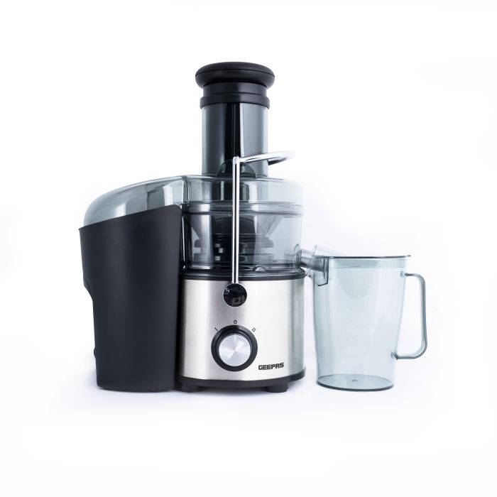 Geepas Juice Extractor, Silver/Black, GJE46014