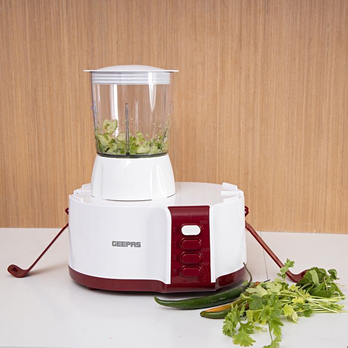 Geepas Food Processor - Blender Juicer GSB9890 4-In-1