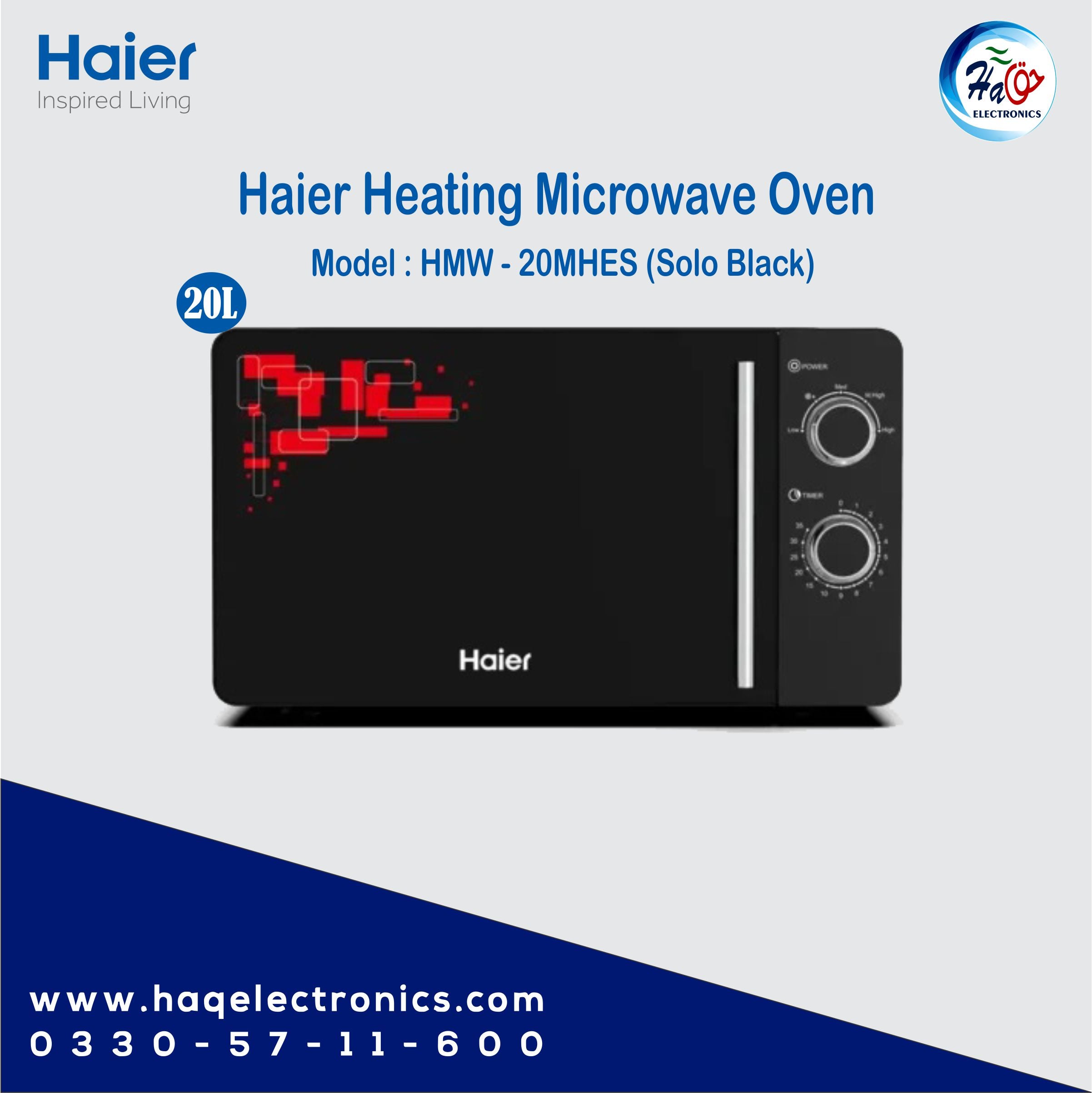 Haier Microwave Oven HWM 20MEHS (Solo Series)