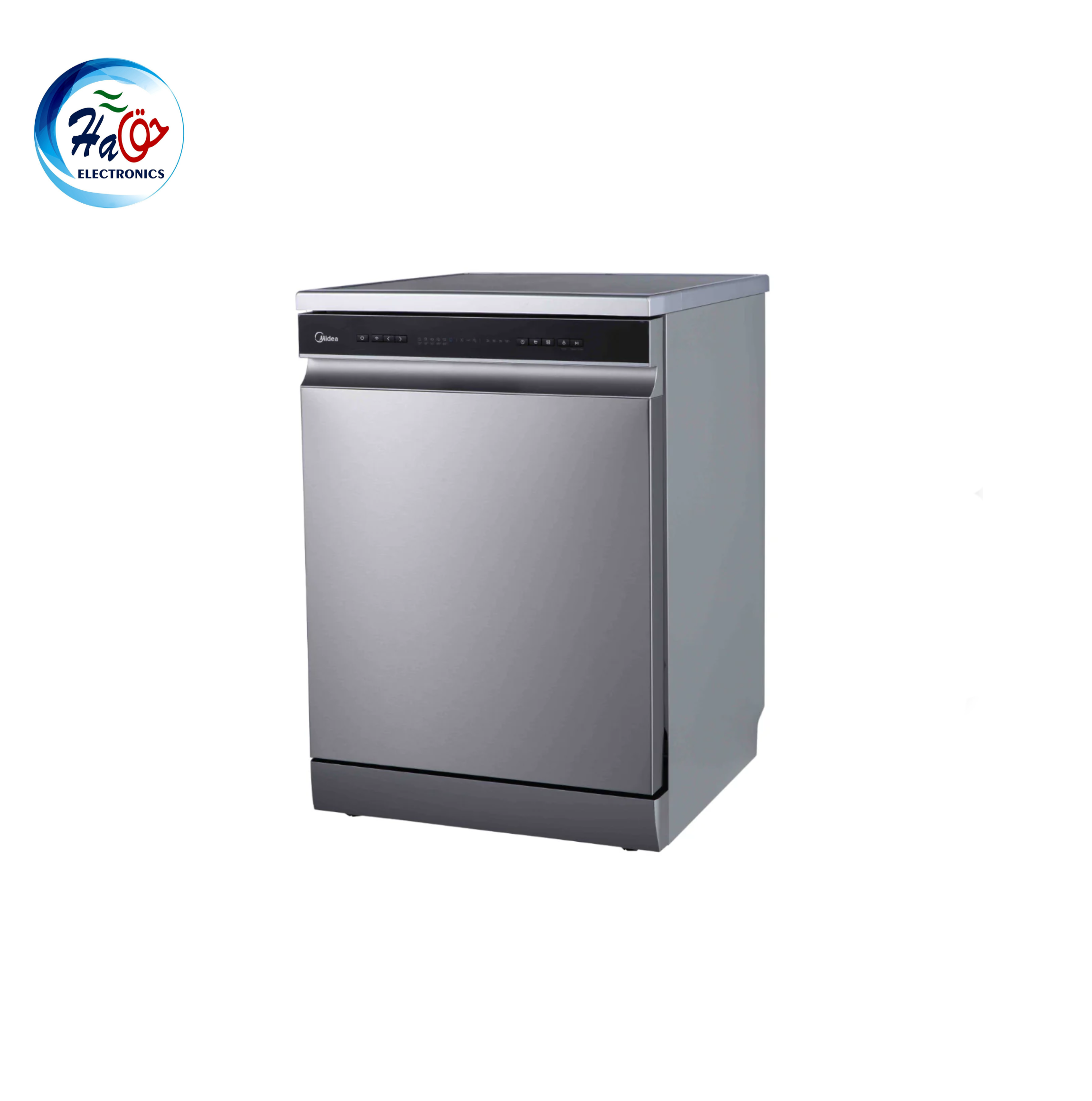 Midea WQP12 WU7633G dishwasher stainless steel inverter 12 place settings modern kitchen appliance
