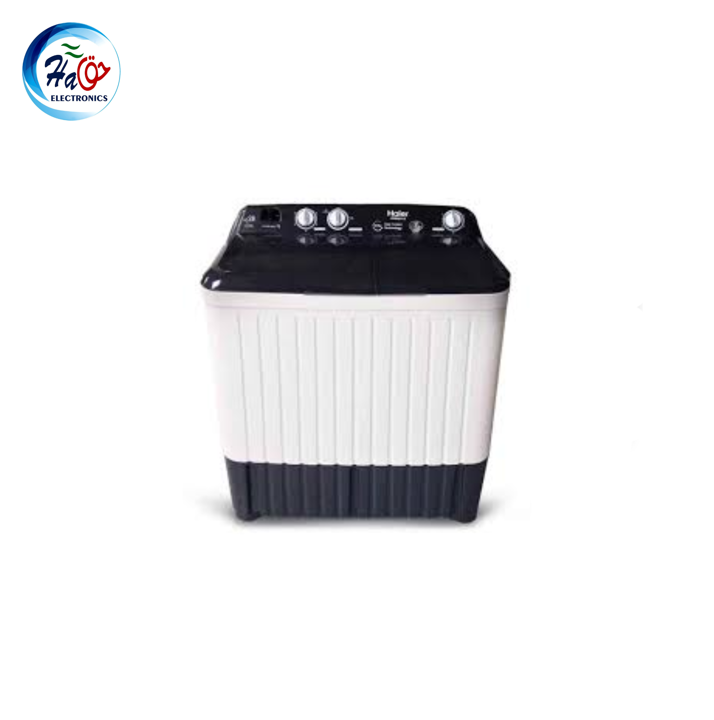 HAIER WM 80-CS Twin Tub Semi-Automatic Washing Machine with Powerful Cleaning Performance