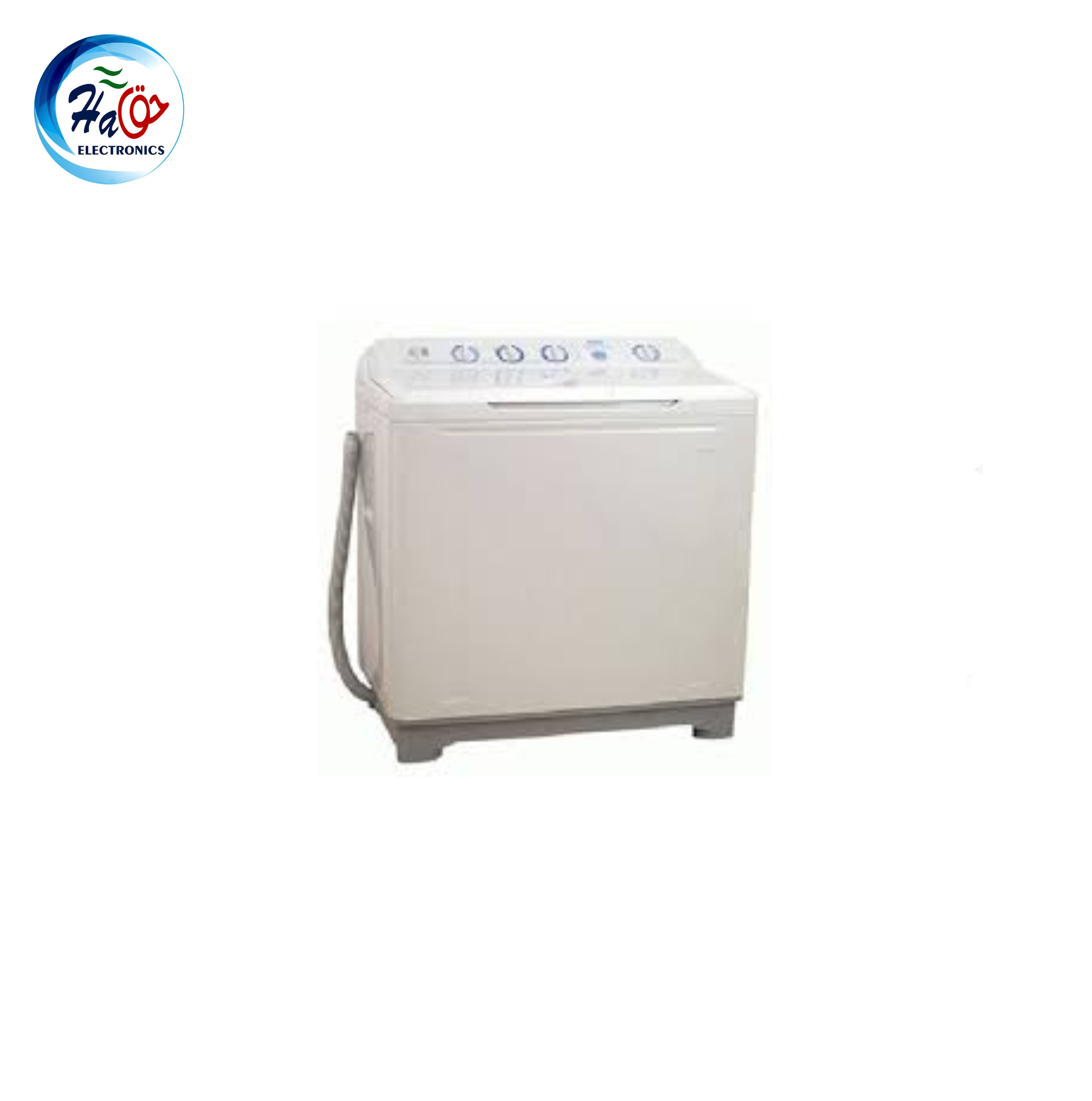 HAIER WM HWM 120-AS Twin Tub Semi-Automatic Washing Machine with Powerful Cleaning Performance
