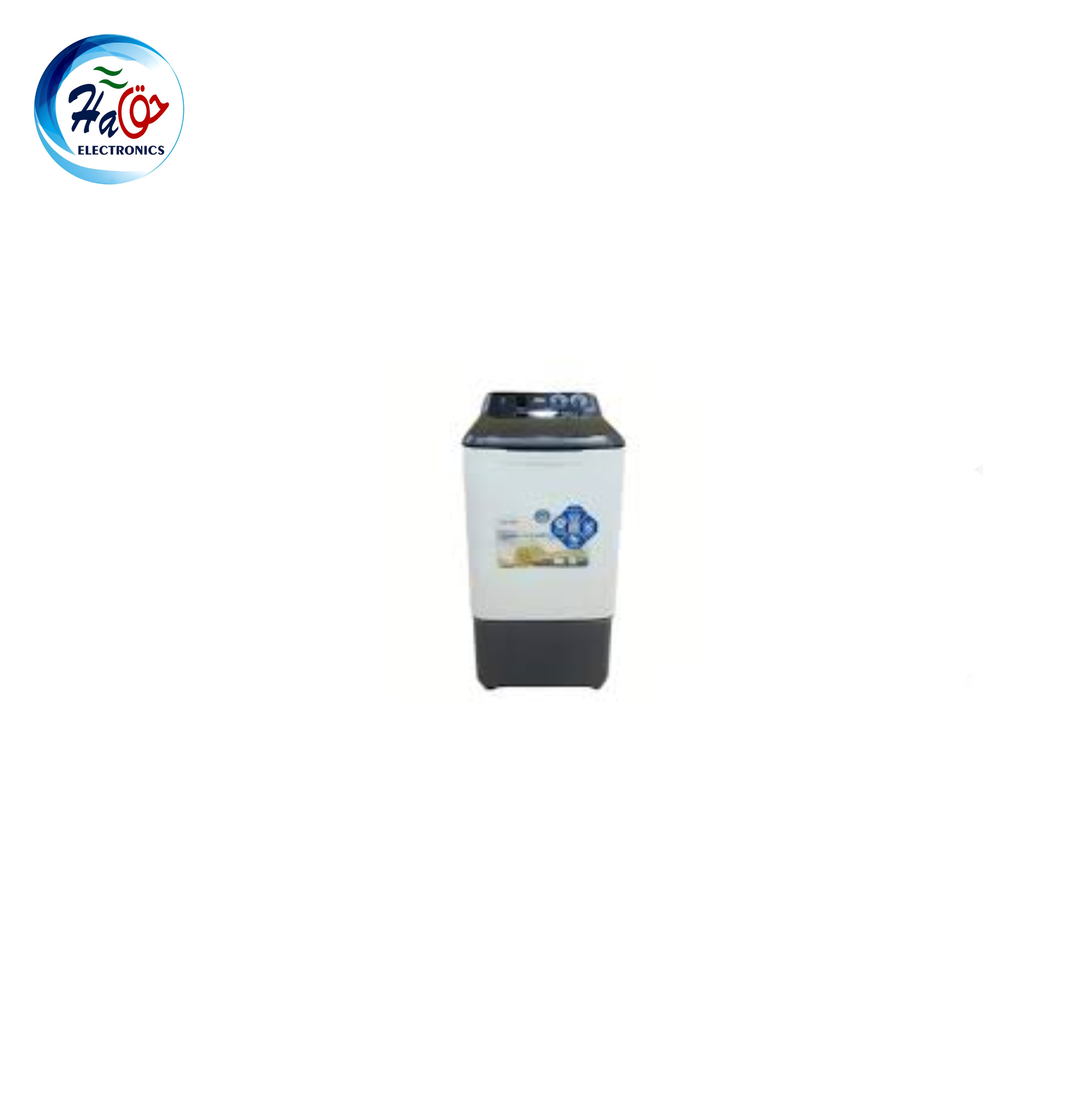 HAIER WM HWM 80-1217 E Twin Tub Semi-Automatic Washing Machine with Powerful Cleaning Performance
