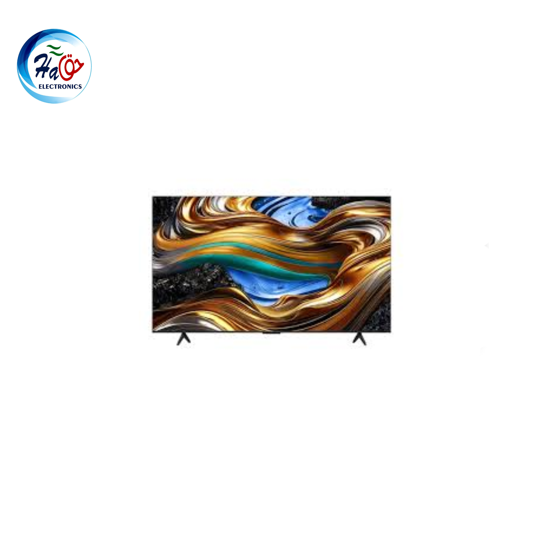 TCL 43P755 43 inch 4K UHD Smart Google TV bezel-less slim modern black display