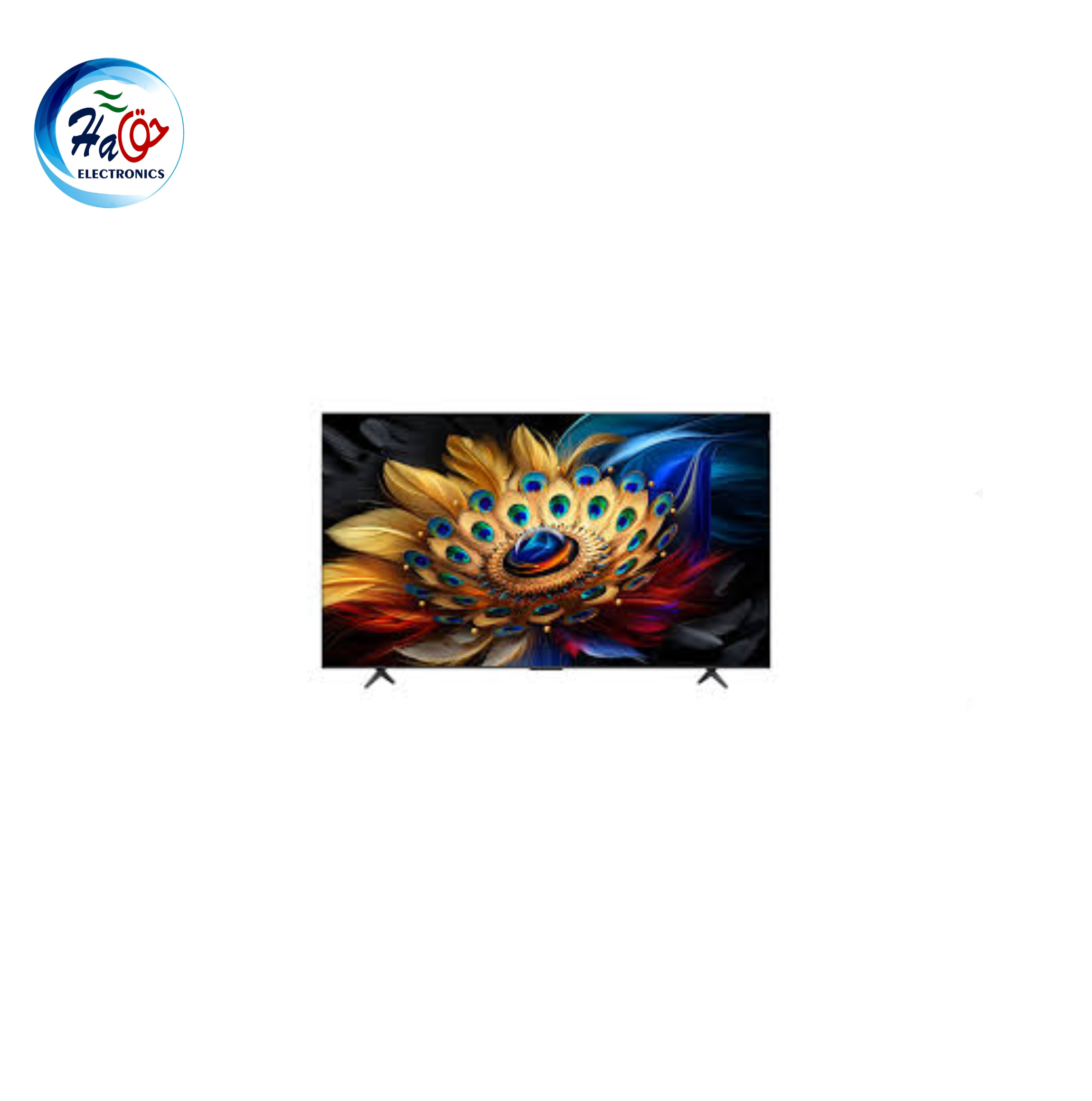 TCL 50C655 50 inch 4K UHD Smart QLED Google TV premium slim bezel modern display