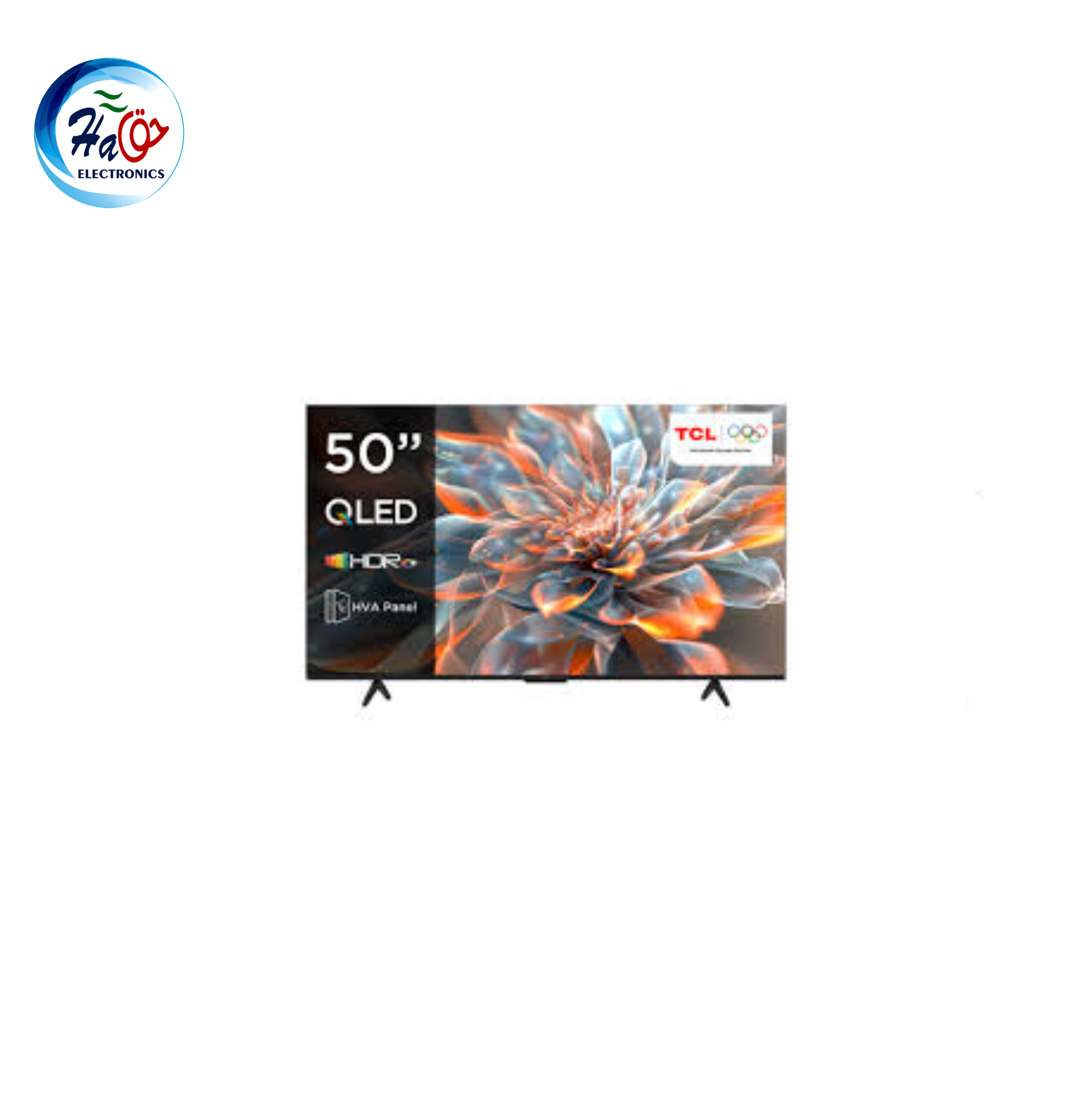 TCL 50P79K 50 inch 4K UHD Smart Google TV bezel-less slim modern black display