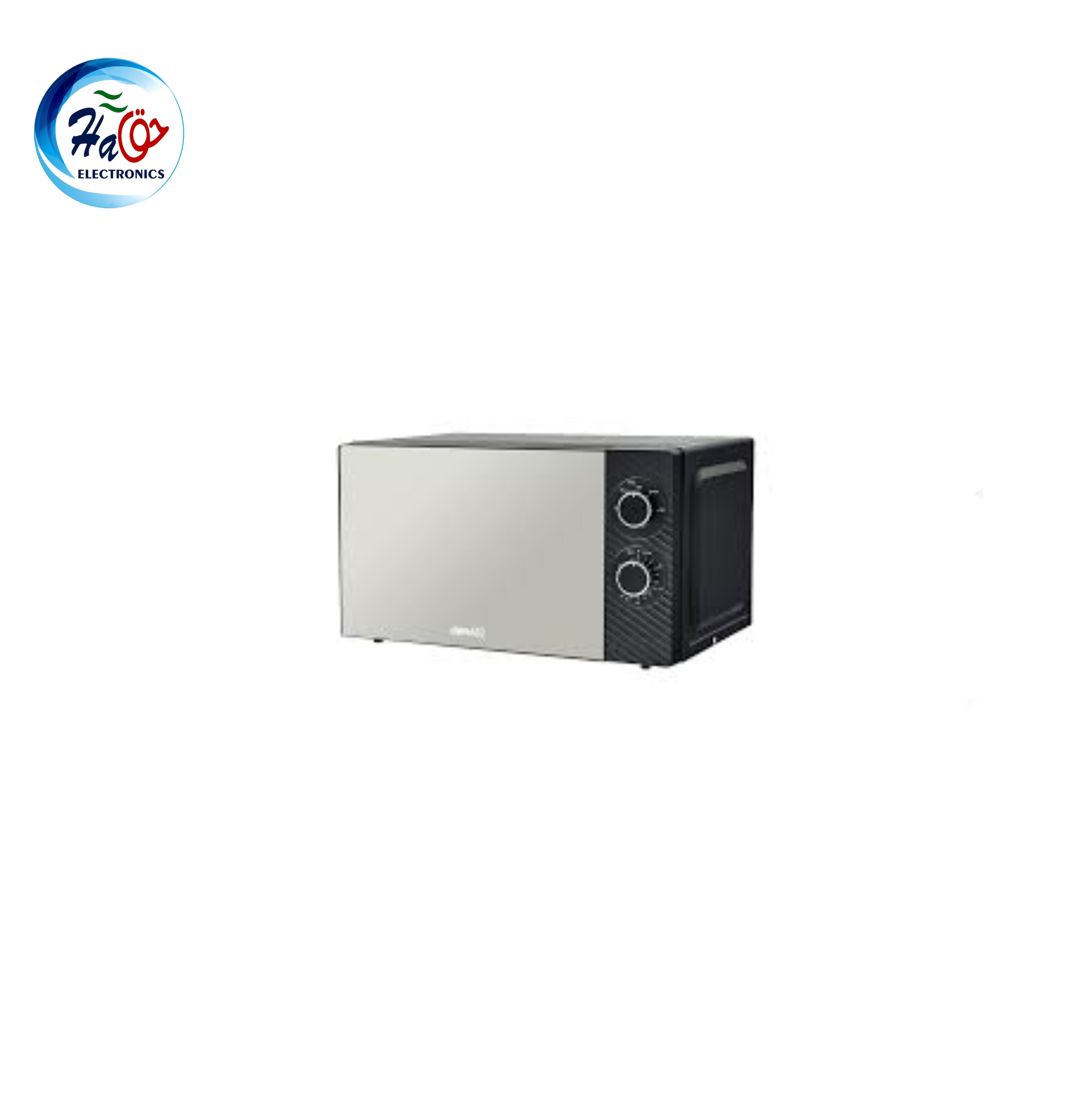 Homage HMSO 2019B 20L solo microwave oven black compact kitchen appliance modern design