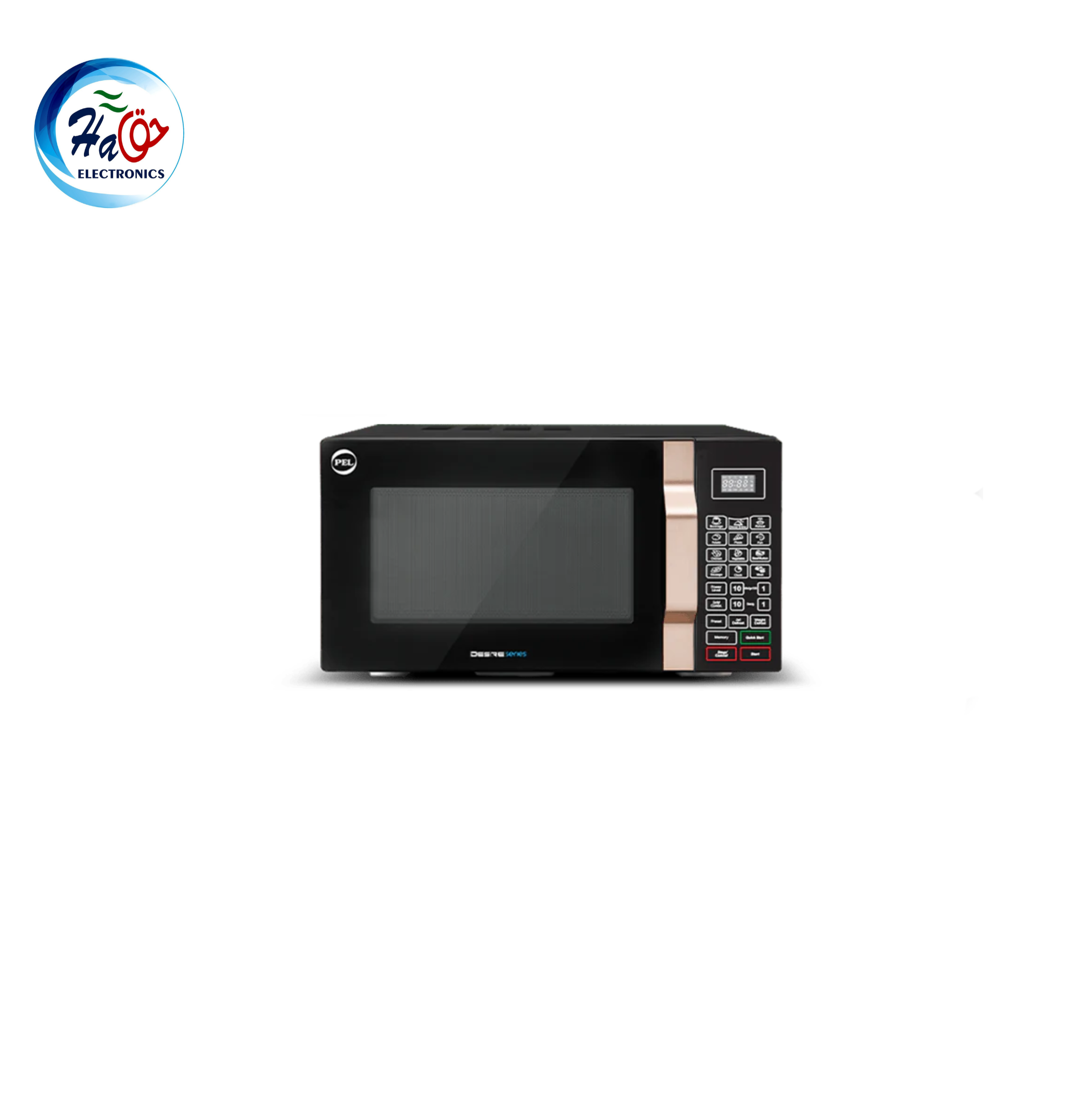 PEL 26 Desire 26L solo microwave oven modern kitchen appliance compact black design