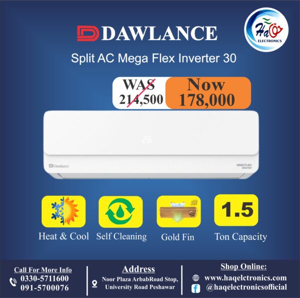 Dawlance Split Ac Mega Flex Inverter Inverter Haq Electronics